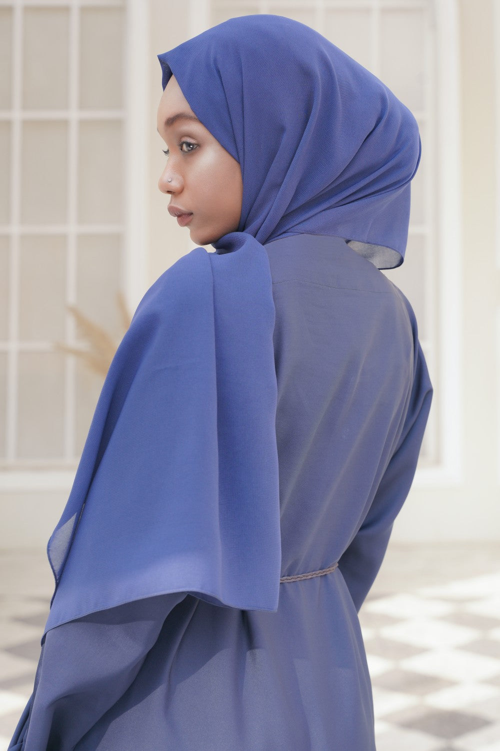 Blue-Abaya-With-Pockets,Blue-Abaya,Pocket,Abaya