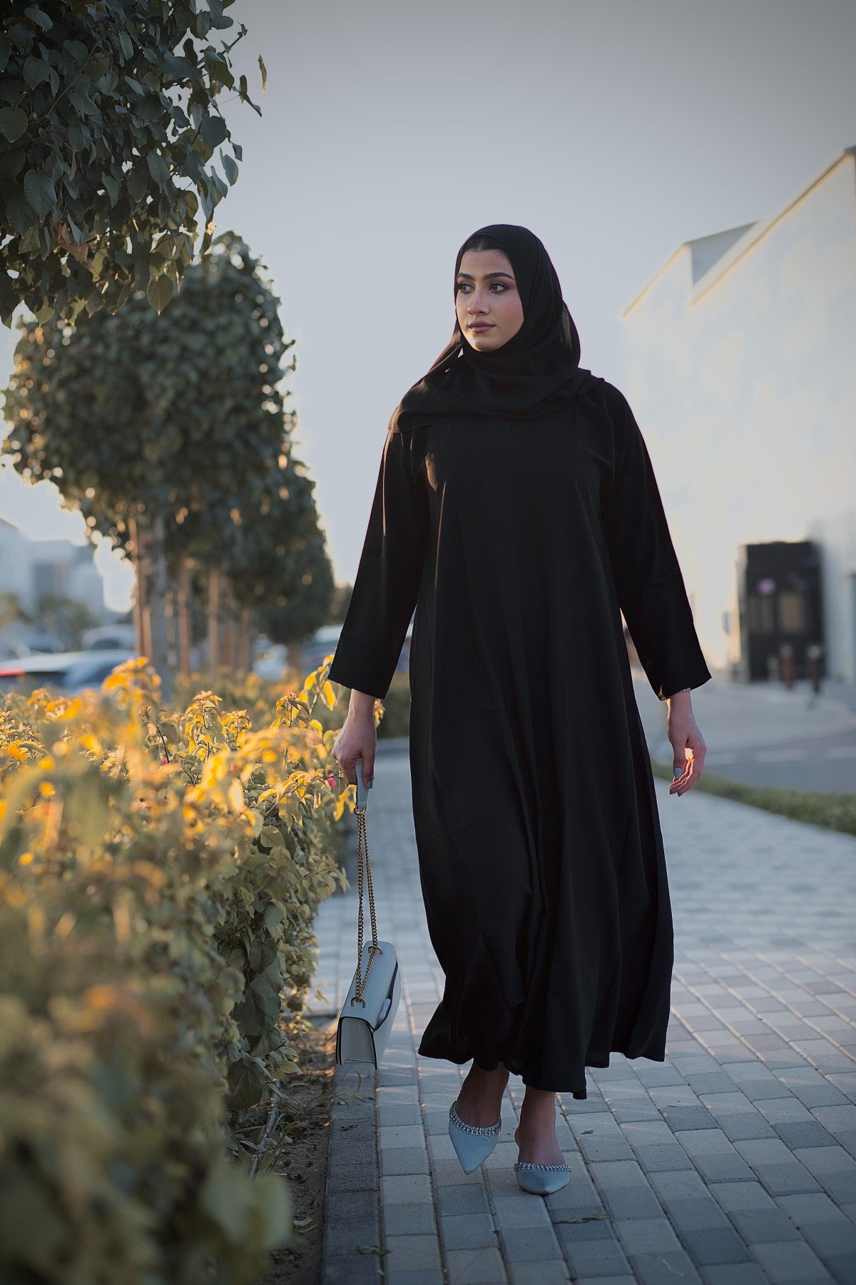 Black Abaya With Pockets