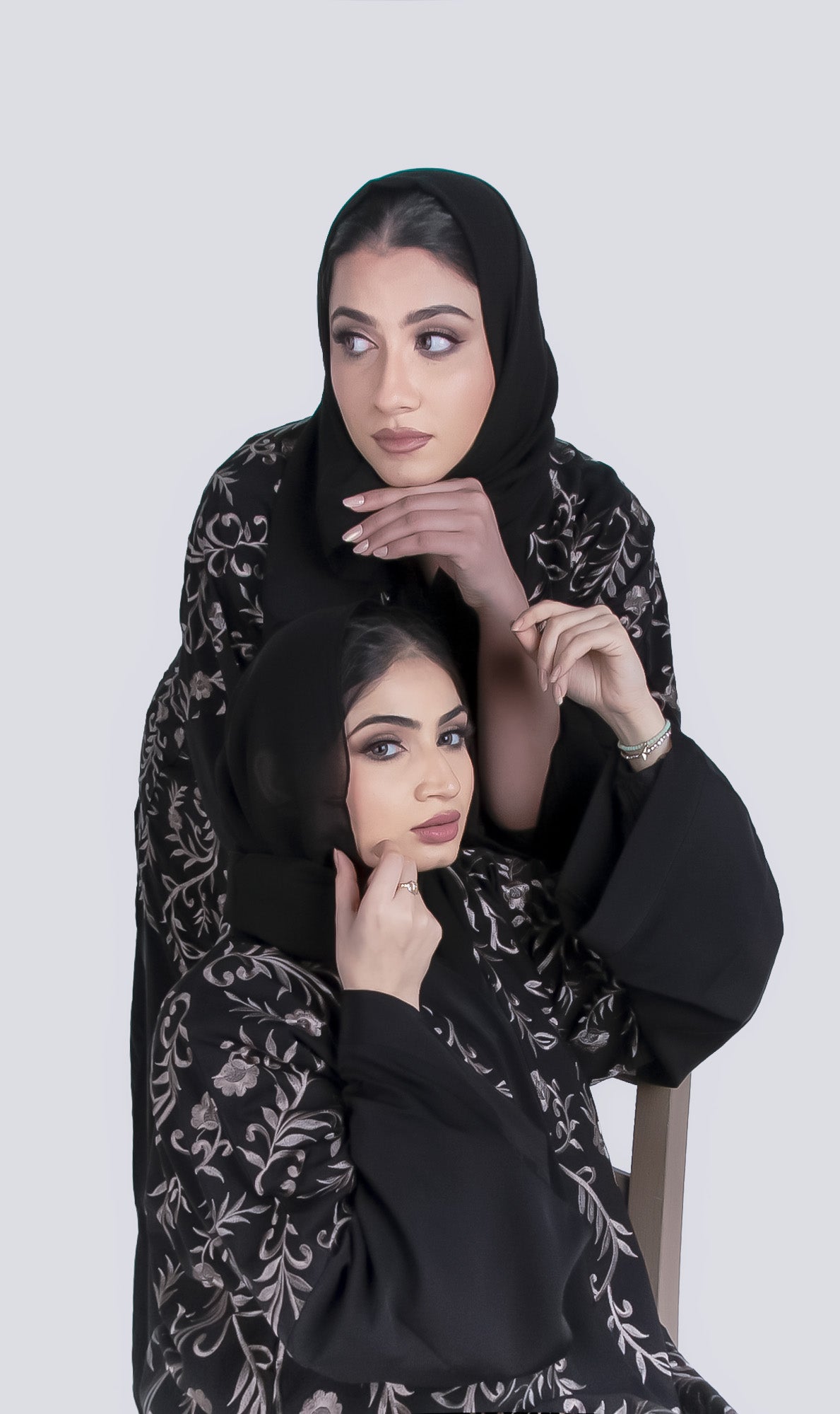 Enchantment Abaya,Embroidery-Abaya,Black-Abaya