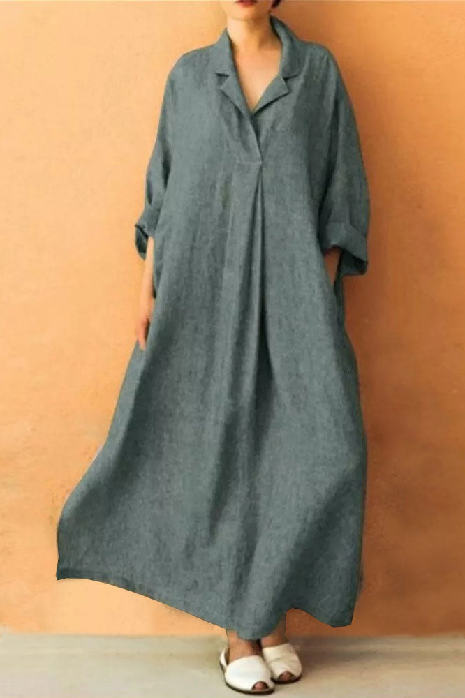 Grey Abaya Dress