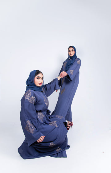 New Ameera Blue Abaya