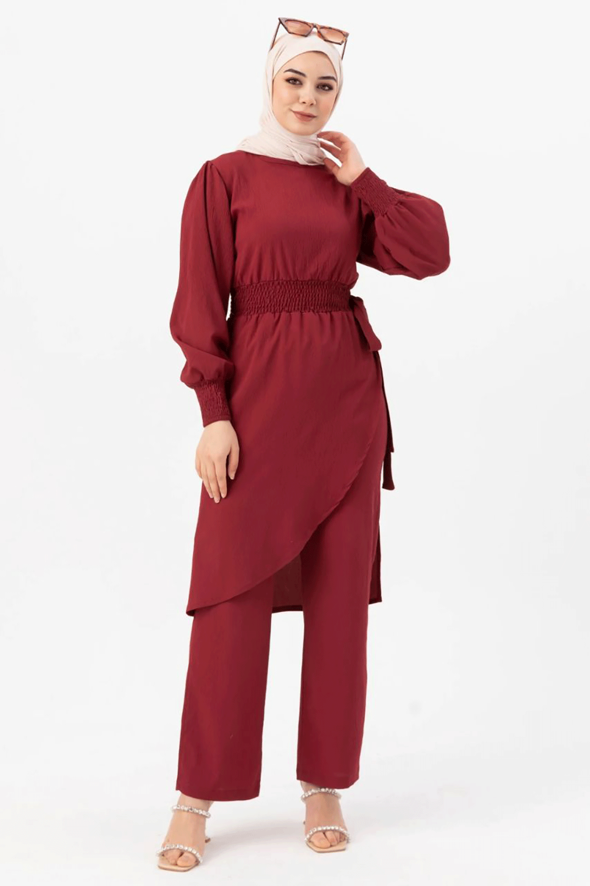 'Smart Dress and Trousers Set