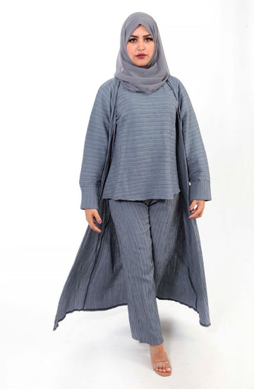 GREY BLUE CLASSIC ABAYA, Modest fashion brand