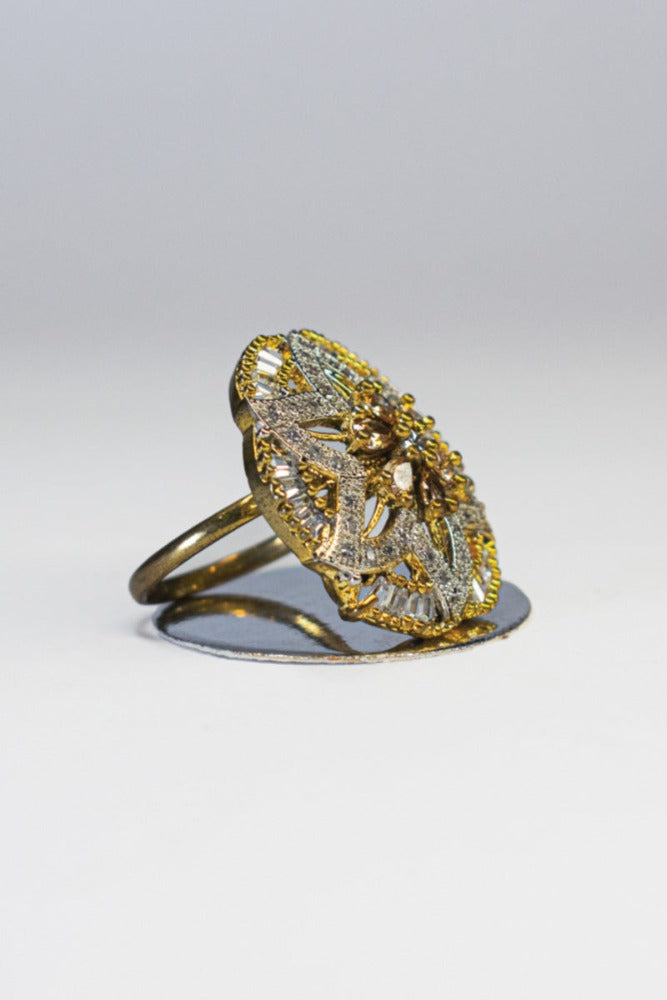 Solar Gold Plated Ring